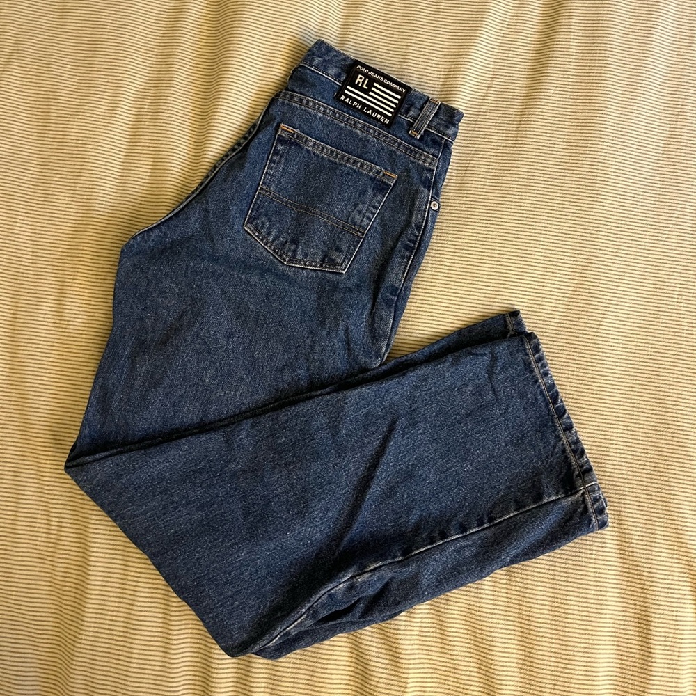 Polo Ralph Lauren Vintage Blue Jeans (Straight Leg)